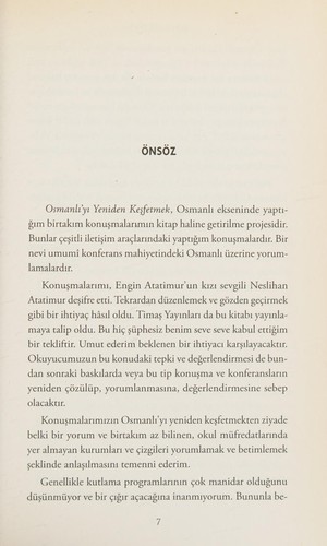Osmanli'yi Yeniden Kesfetmek — Ilber Ortayl